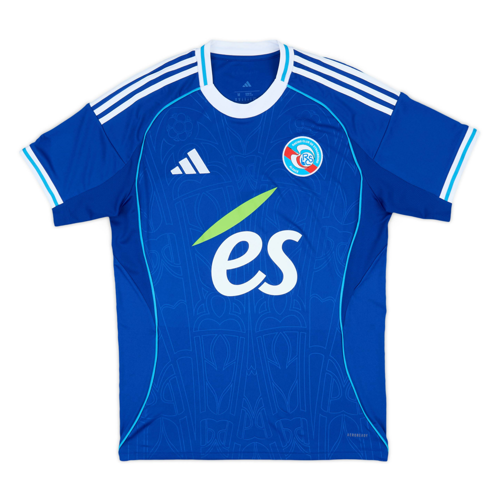 2025-26 RC Straßburg Elsass Heimtrikot