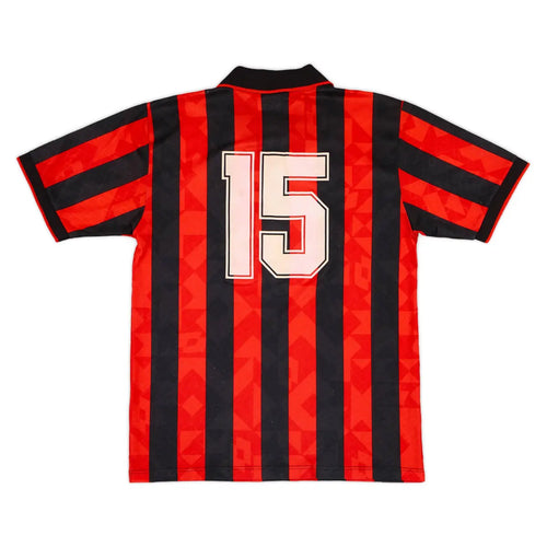 1995-96 AC Milan 1a Equipación Nation Jersey