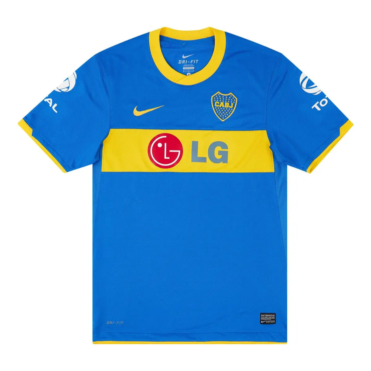 CA BOCA JUNIORS HOME JERSEY 2010-11