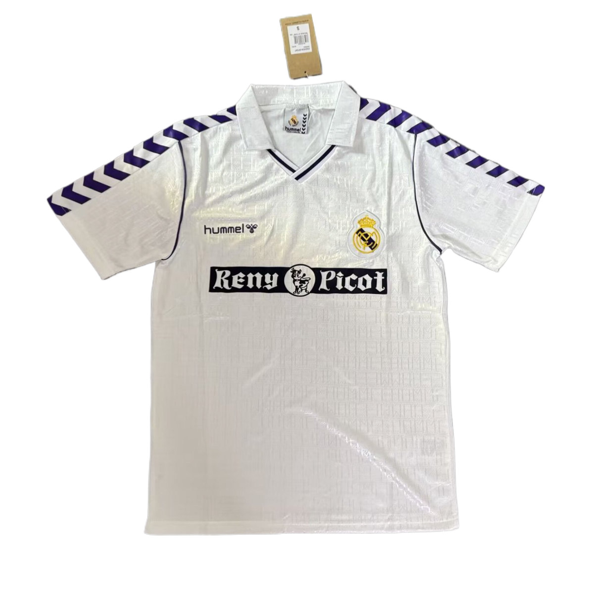 REAL MADRID CF HOME JERSEY 1989-90