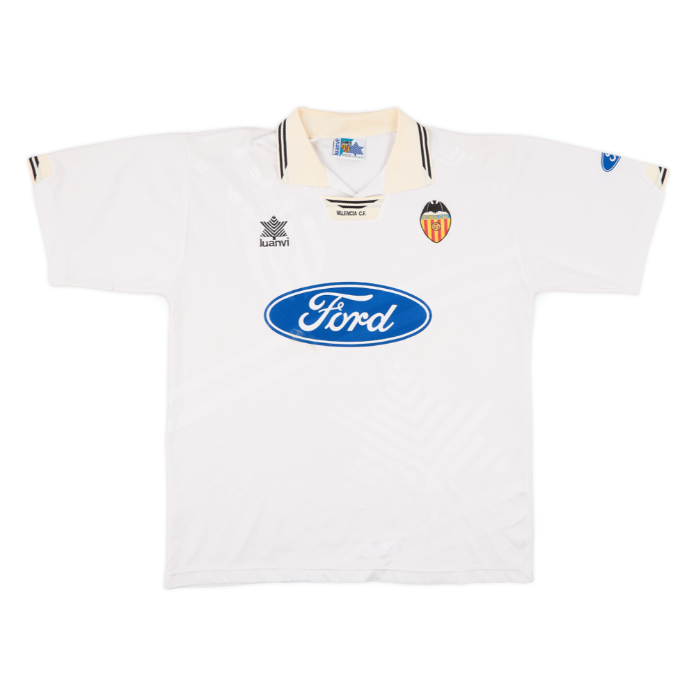 1996-97 Valencia CF 1a Equipación Nation Jersey