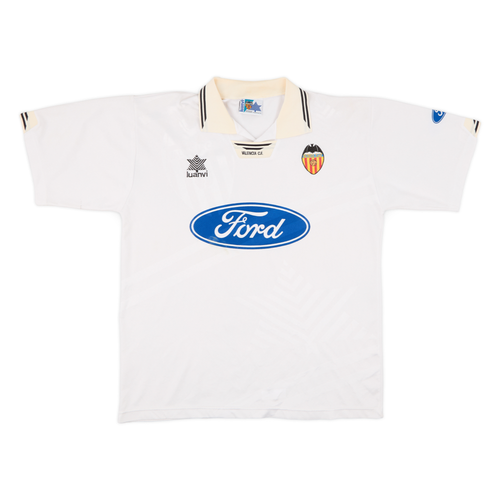 1996-97 Valencia CF 1a Equipación Nation Jersey