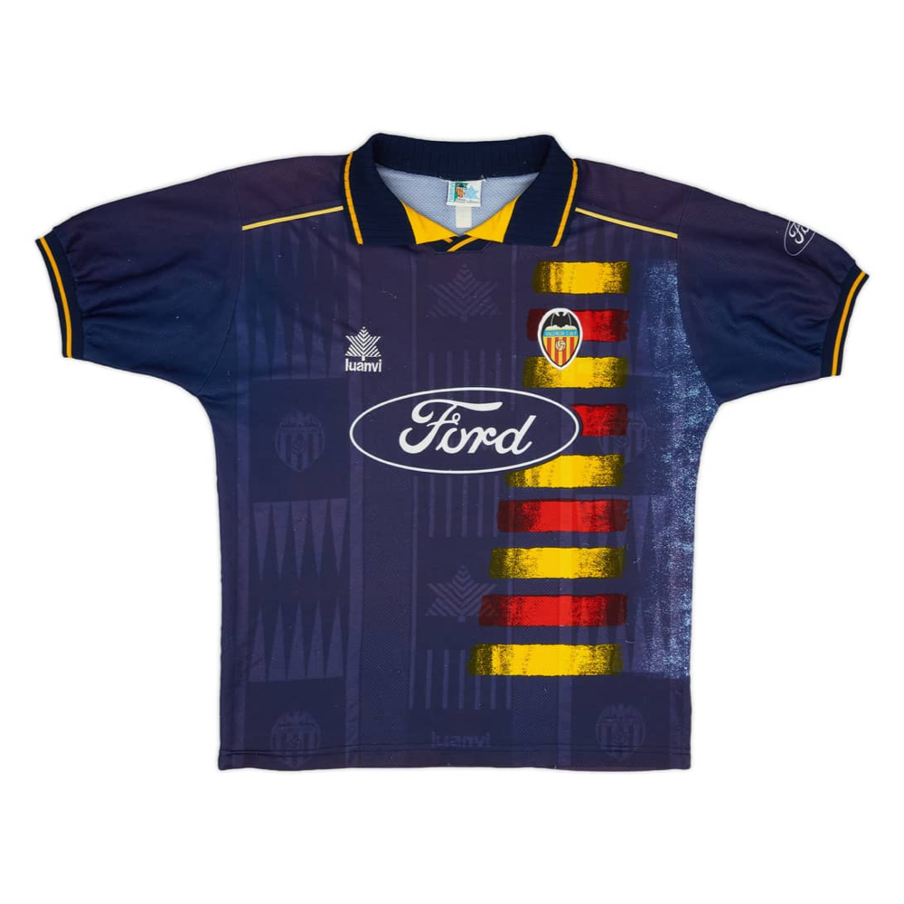1996-97 Valencia CF 2a Equipación Nation Jersey