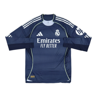 REAL MADRID CF AWAY LONG SLEEVE JERSEY 2025-26