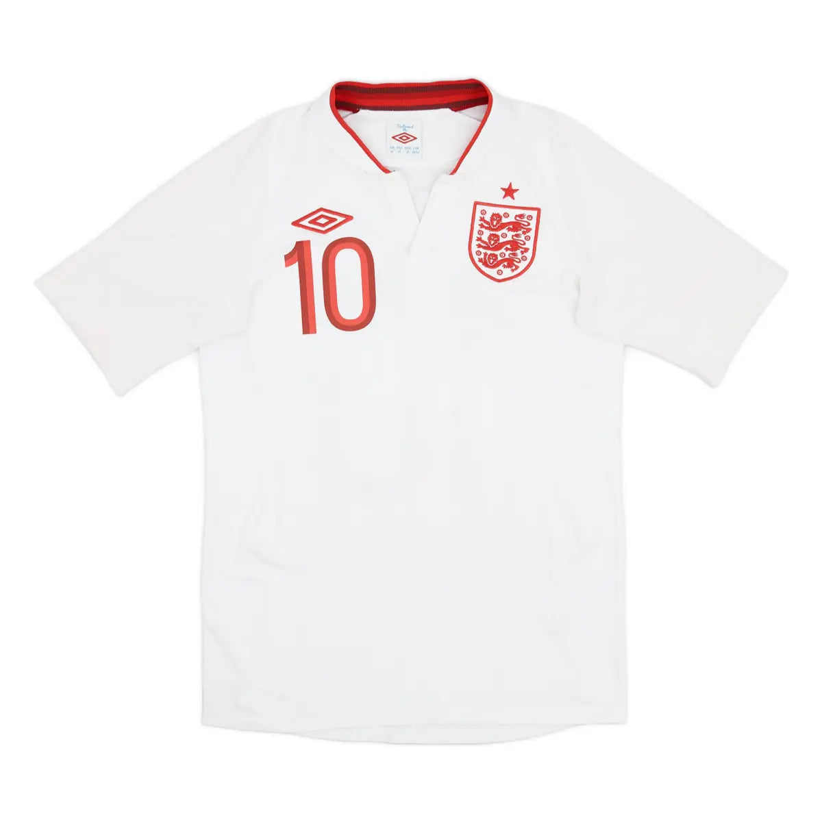 2012 England Heimtrikot