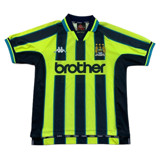 MANCHESTER CITY FC AWAY JERSEY 1998-99