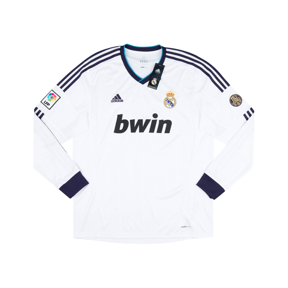 REAL MADRID CF HOME LONG SLEEVE JERSEY 2012-13