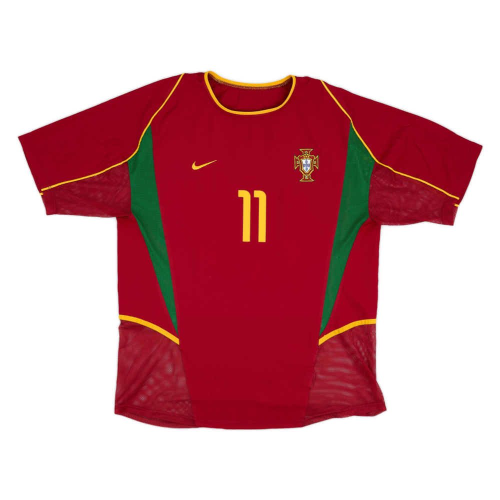 PORTUGAL HOME JERSEY 2002