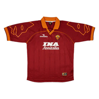 AS ROMA HOME JERSEY 1999-00