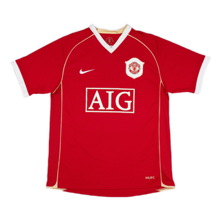 MANCHESTER UNITED FC HOME JERSEY 2006-07