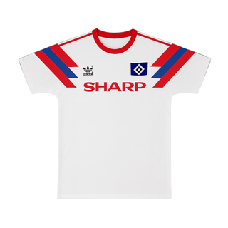 HAMBURGER SV HOME JERSEY 1990-91