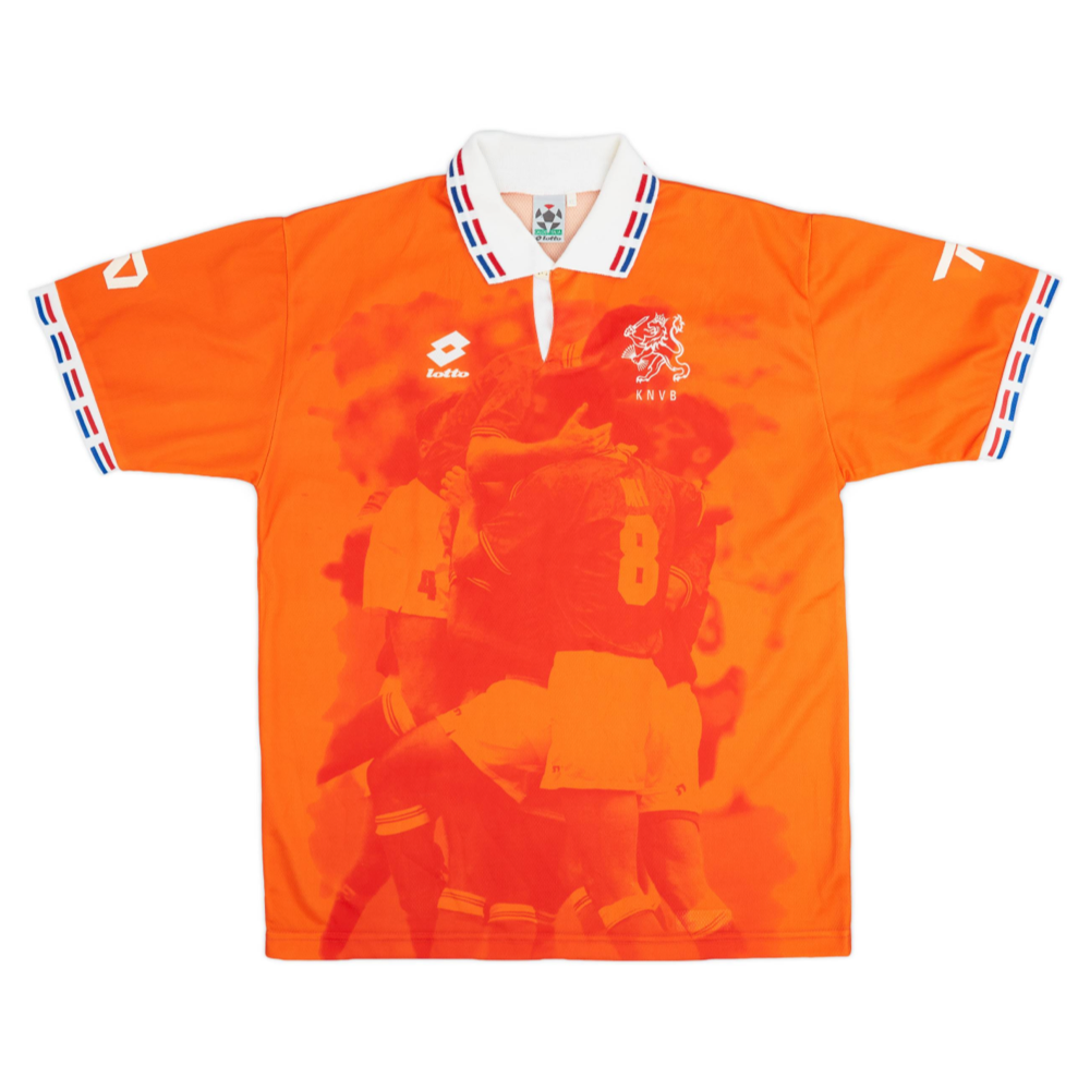 NETHERLANDS HOME JERSEY 1996