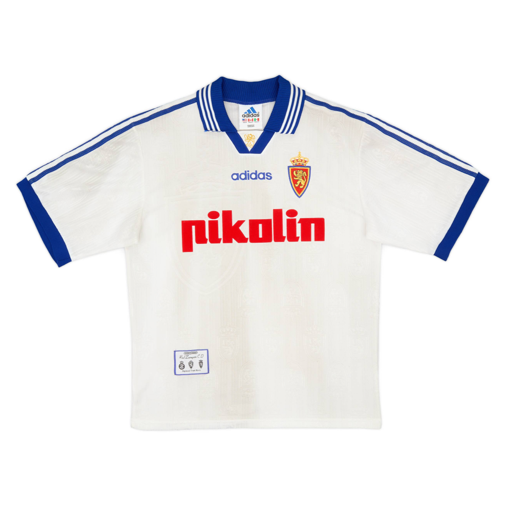 1997-99 Real Zaragoza Heimtrikot