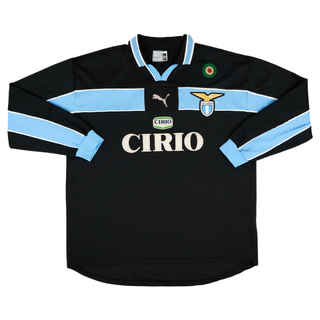 SS LAZIO AWAY LONG SLEEVE JERSEY 1999-00