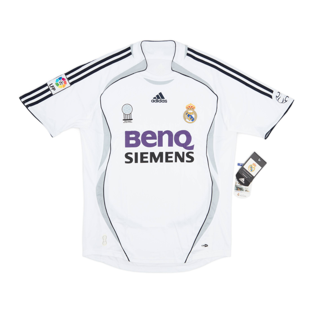 REAL MADRID CF HOME JERSEY 2006-07