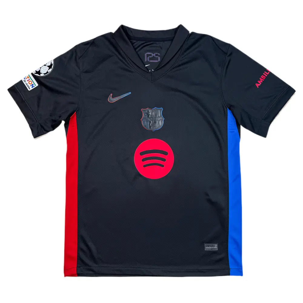 2024-25 FC Barcelona Auswärtstrikot Spotify Logo