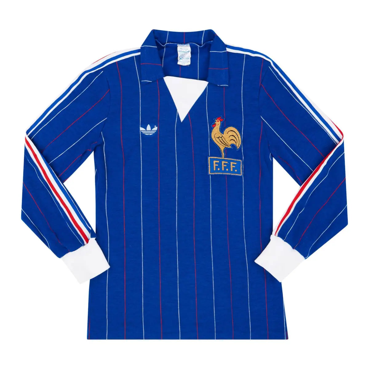 FRANCE HOME LONG SLEEVE JERSEY 1980-82
