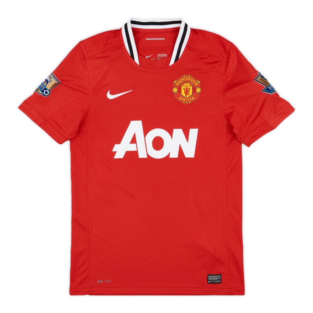 MANCHESTER UNITED FC HOME JERSEY 2011-12