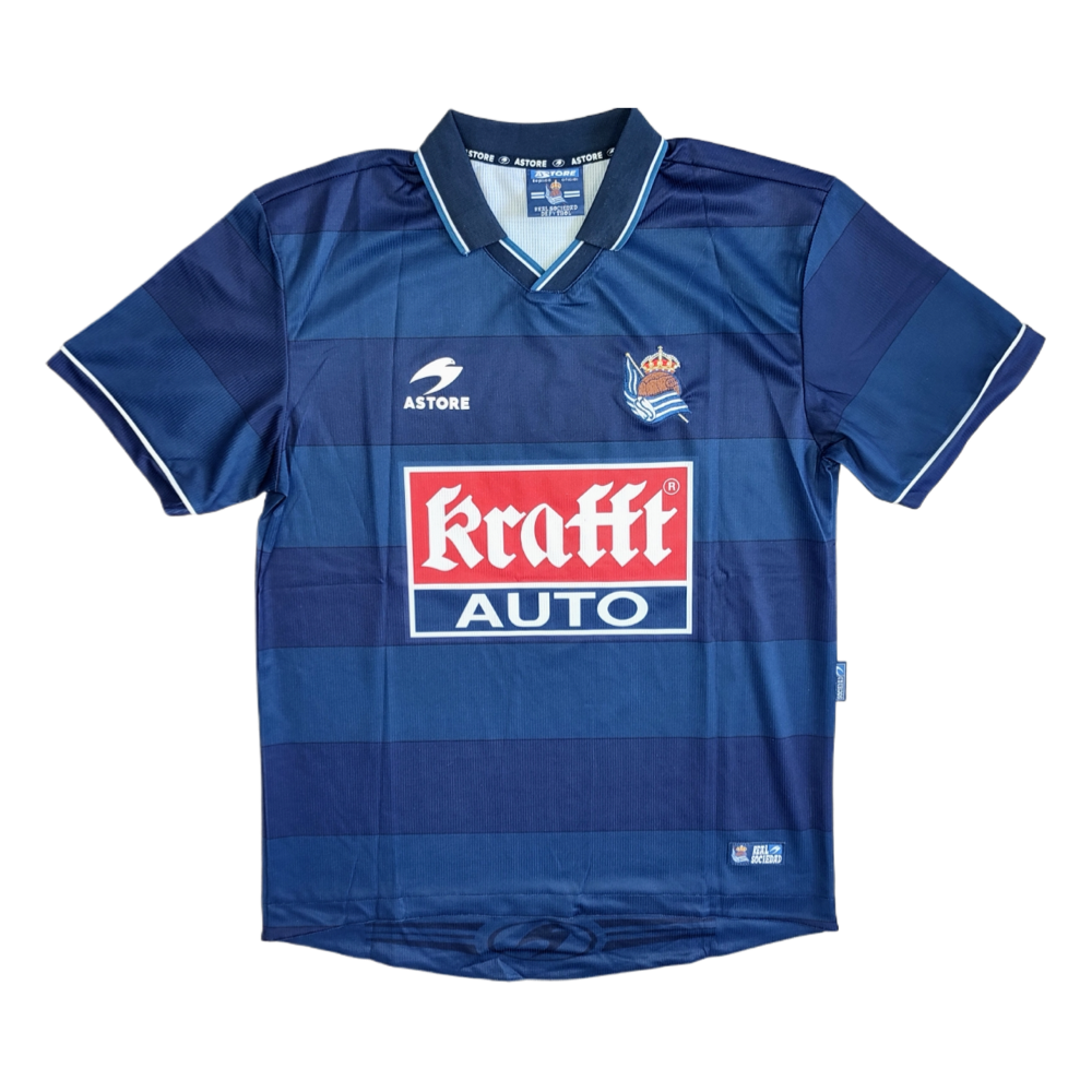 REAL SOCIEDAD DE FUTBOL DE FUTBOL AWAY JERSEY 1998-00