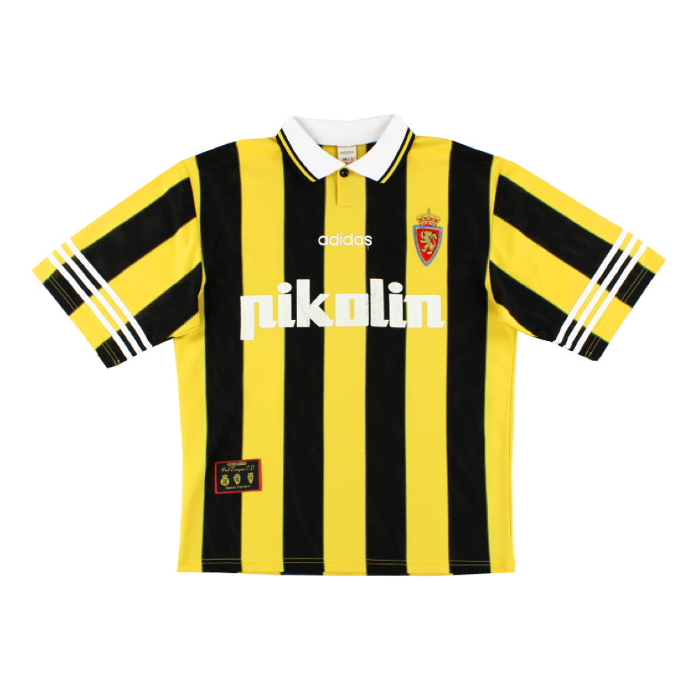REAL ZARAGOZA AWAY JERSEY 1995-97