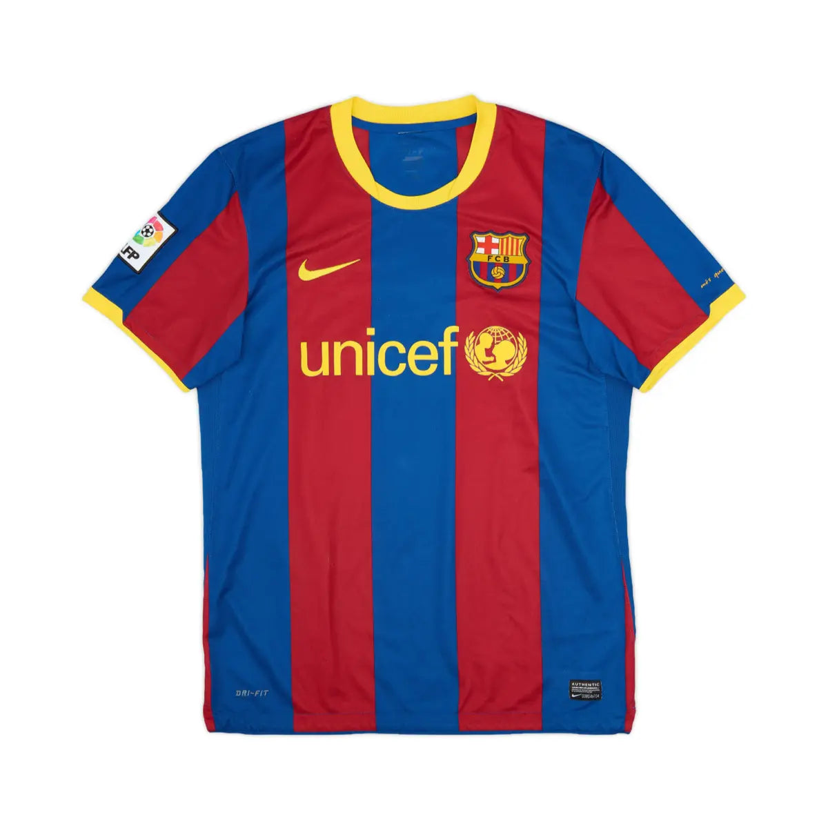 2010-11 FC Barcelona Heimtrikot