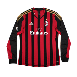 AC MILAN HOME LONG SLEEVE JERSEY 2012-13