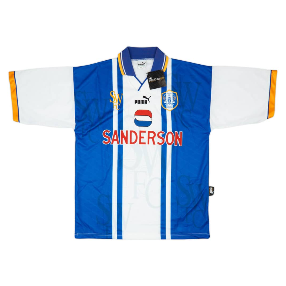 SHEFFIELD WEDNESDAY FC HOME JERSEY 1995-97
