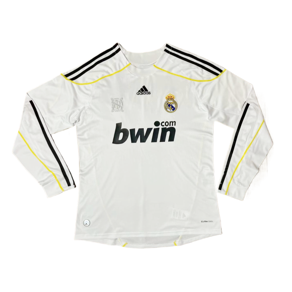 REAL MADRID CF HOME LONG SLEEVE JERSEY 2009-10
