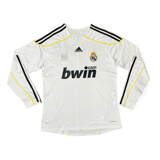 REAL MADRID CF HOME LONG SLEEVE JERSEY 2009-10
