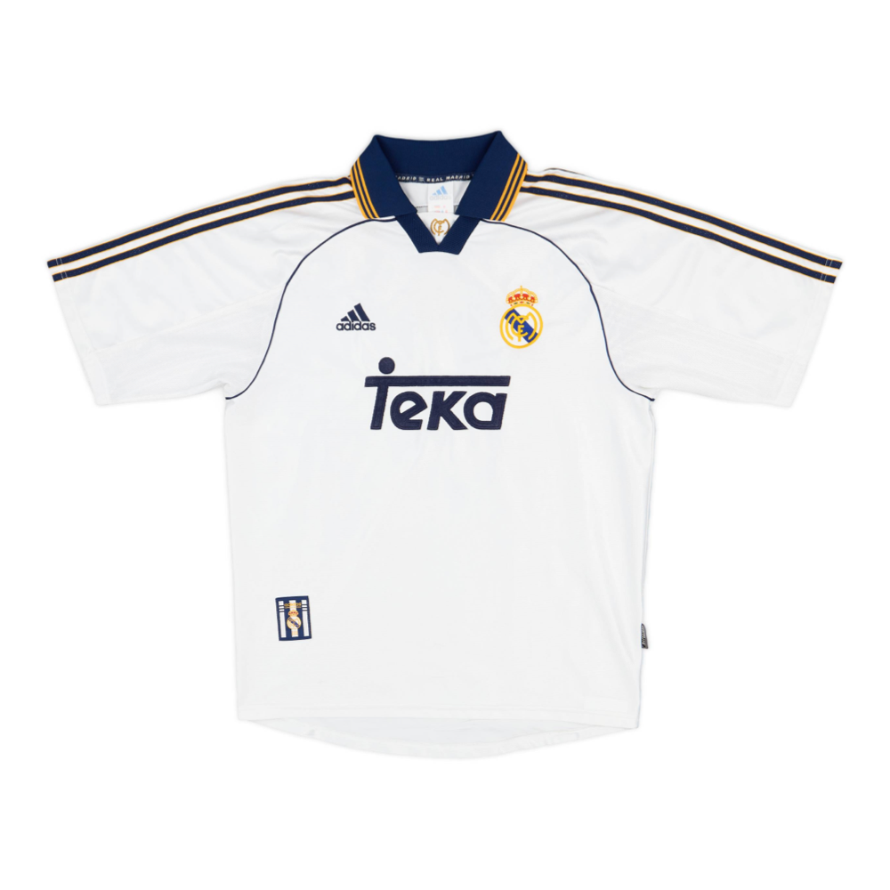 REAL MADRID CF HOME JERSEY 1998-00