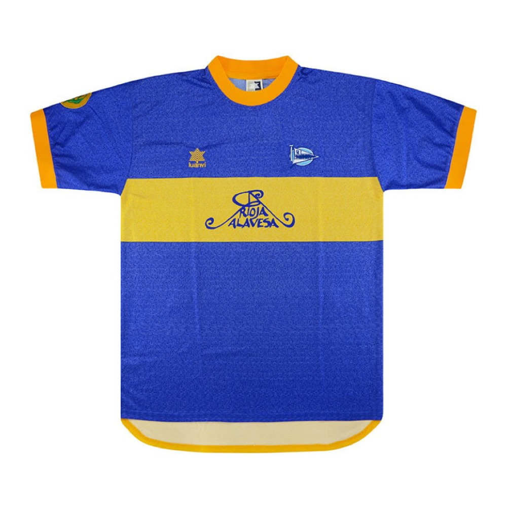 DEPORTIVO ALAVES THIRD JERSEY 2000-01
