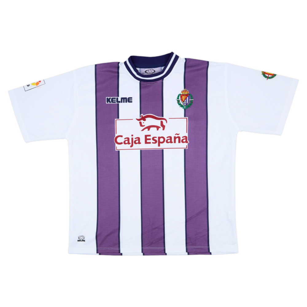REAL VALLADOLID CF HOME JERSEY 1990-00