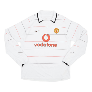 MANCHESTER UNITED FC LONG SLEEVE JERSEY 2003-05