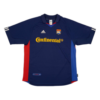 OLYMPIQUE LYONNAIS AWAY JERSEY 2001-02