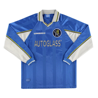 CHELSEA FC HOME LONG SLEEVE JERSEY 1997-99