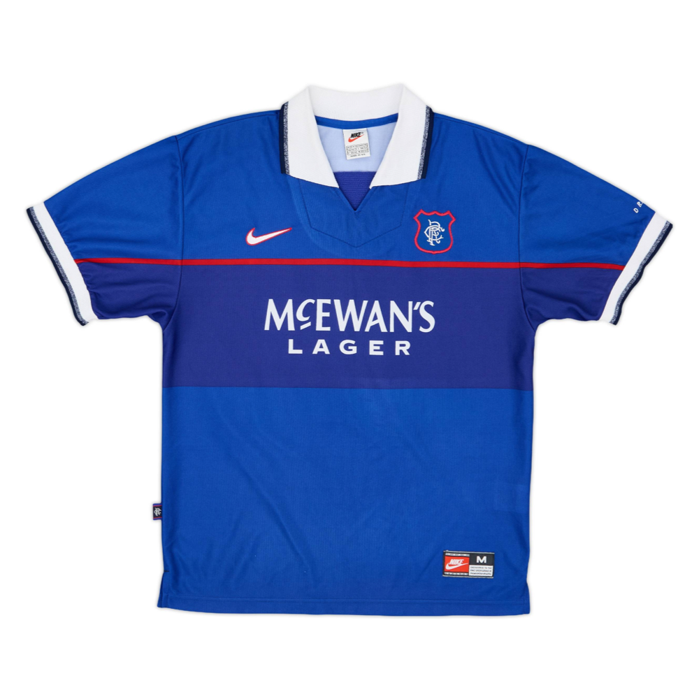 RANGERS FC HOME JERSEY 1997-99
