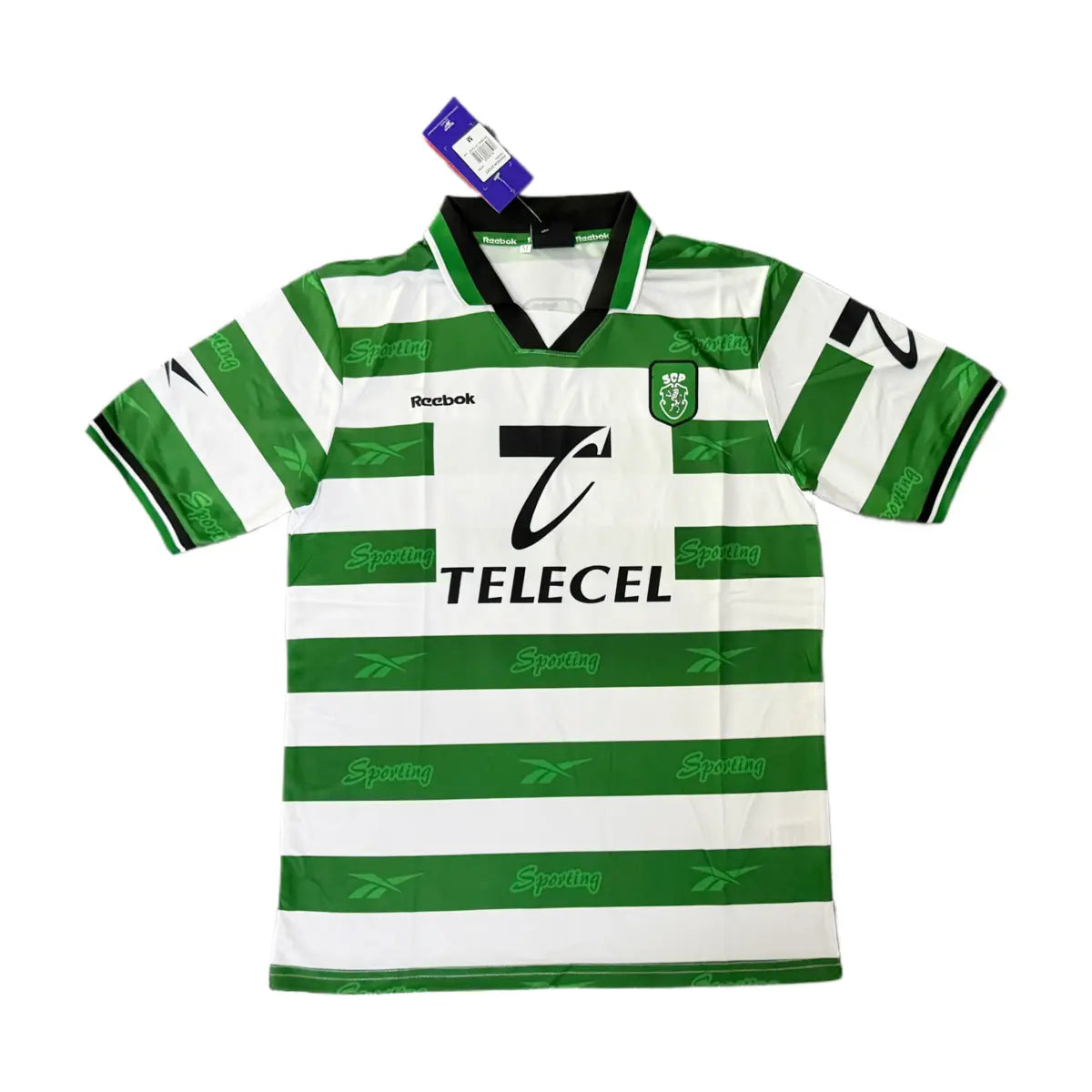 1999-00 Sporting CP 1a Equipación Nation Jersey