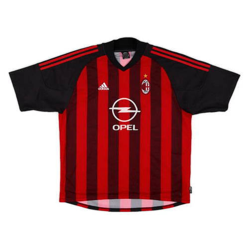 2002-03 AC Milan 1a Equipación Nation Jersey