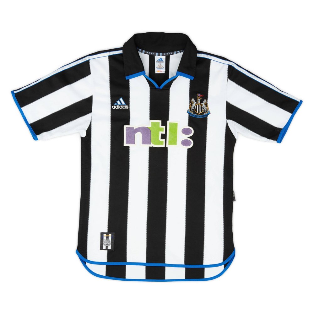 NEWCASTLE UNITED FC HOME JERSEY 2000-01