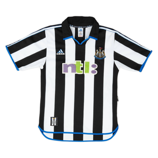 NEWCASTLE UNITED FC HOME JERSEY 2000-01