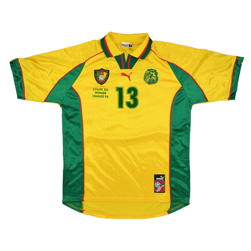 CAMEROON AWAY JERSEY 1998