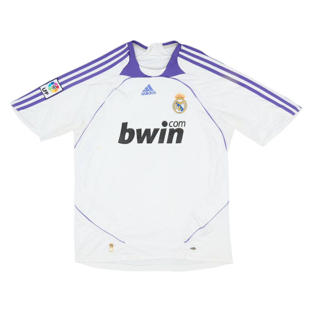 REAL MADRID CF HOME JERSEY 2007-08