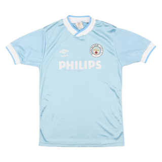 MANCHESTER CITY FC HOME JERSEY 1985-87
