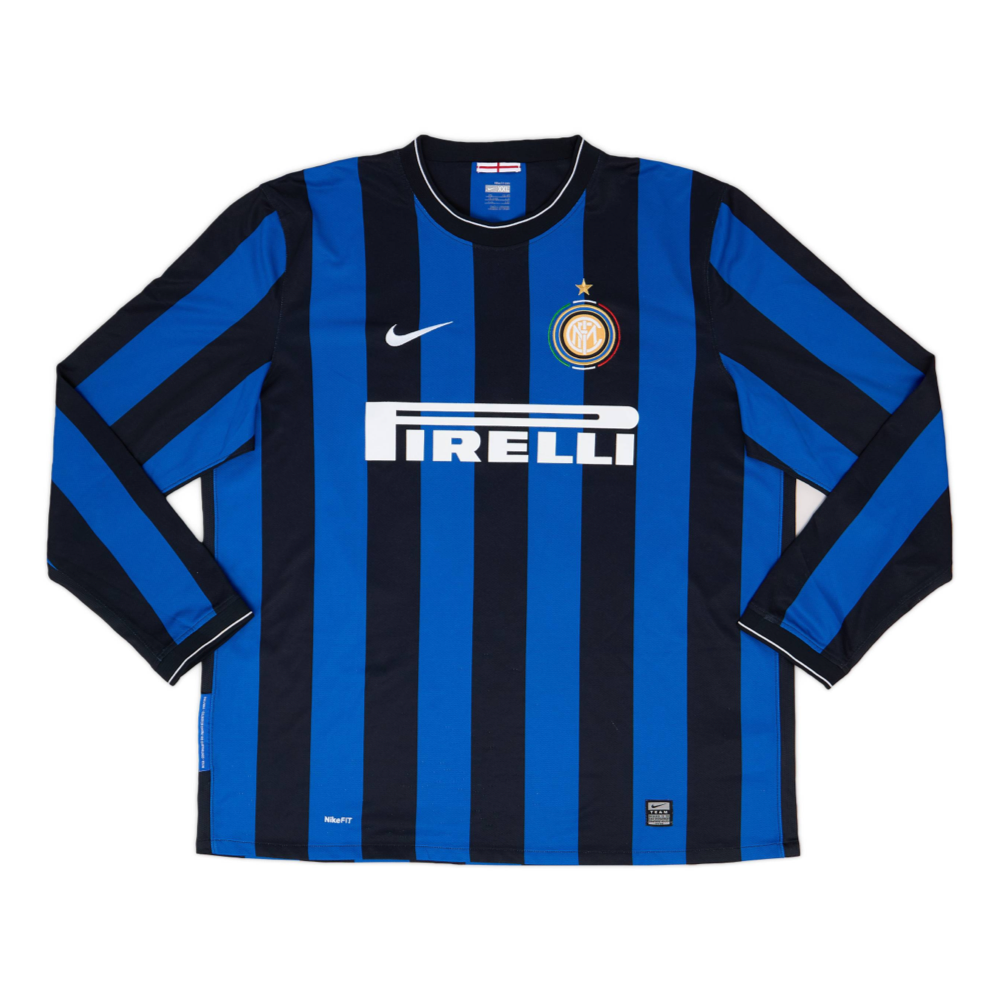 FC INTERNAZIONALE MILANO HOME LONG SLEEVE JERSEY 2009-10