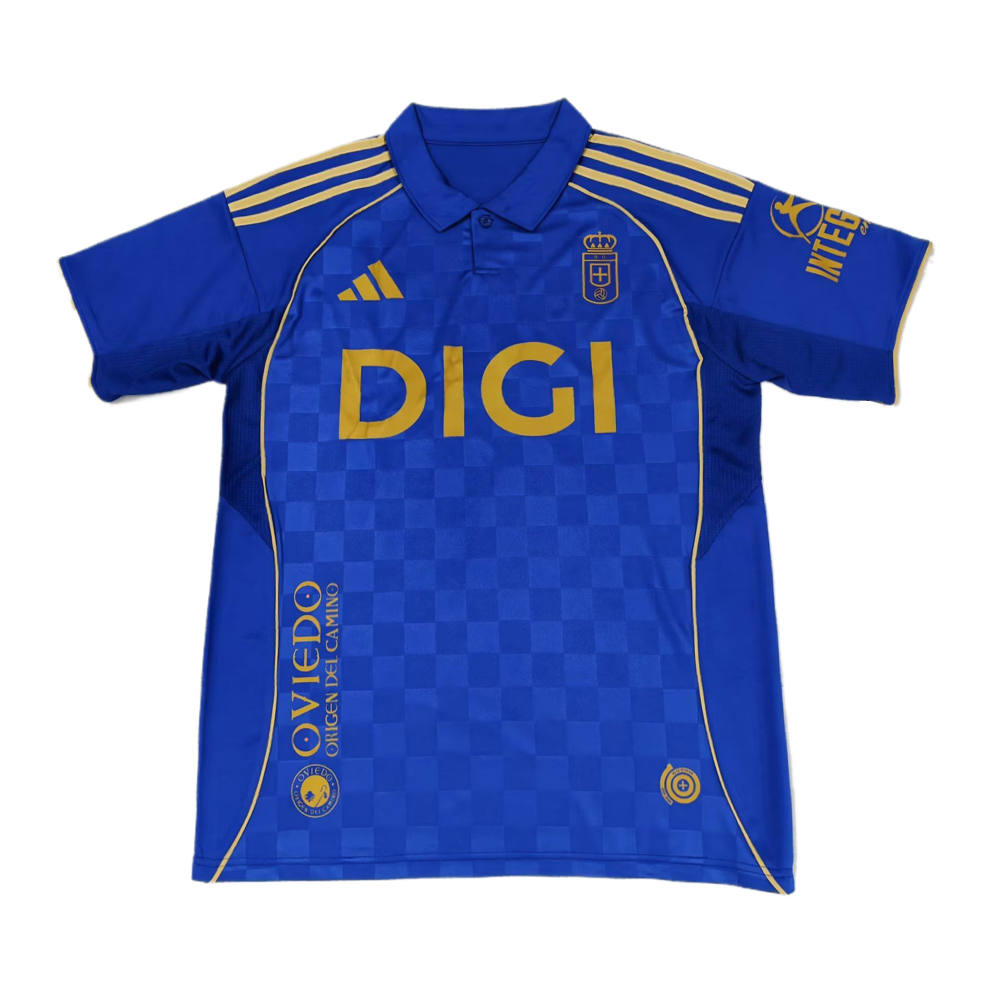 2025-26 Real Oviedo Heimtrikot