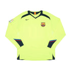 2005-06 FC Barcelona 2a Equipación Manga Larga