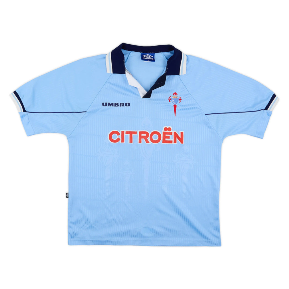 RC CELTA DE VIGO HOME JERSEY 1997-99