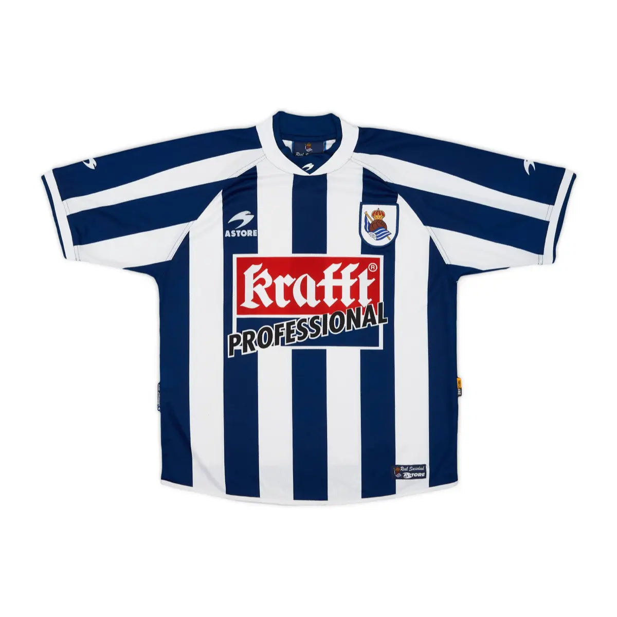 REAL SOCIEDAD DE FUTBOL DE FUTBOL HOME JERSEY 2002-03