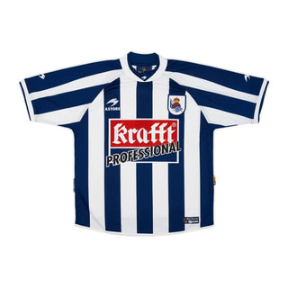 REAL SOCIEDAD DE FUTBOL DE FUTBOL HOME JERSEY 2002-03
