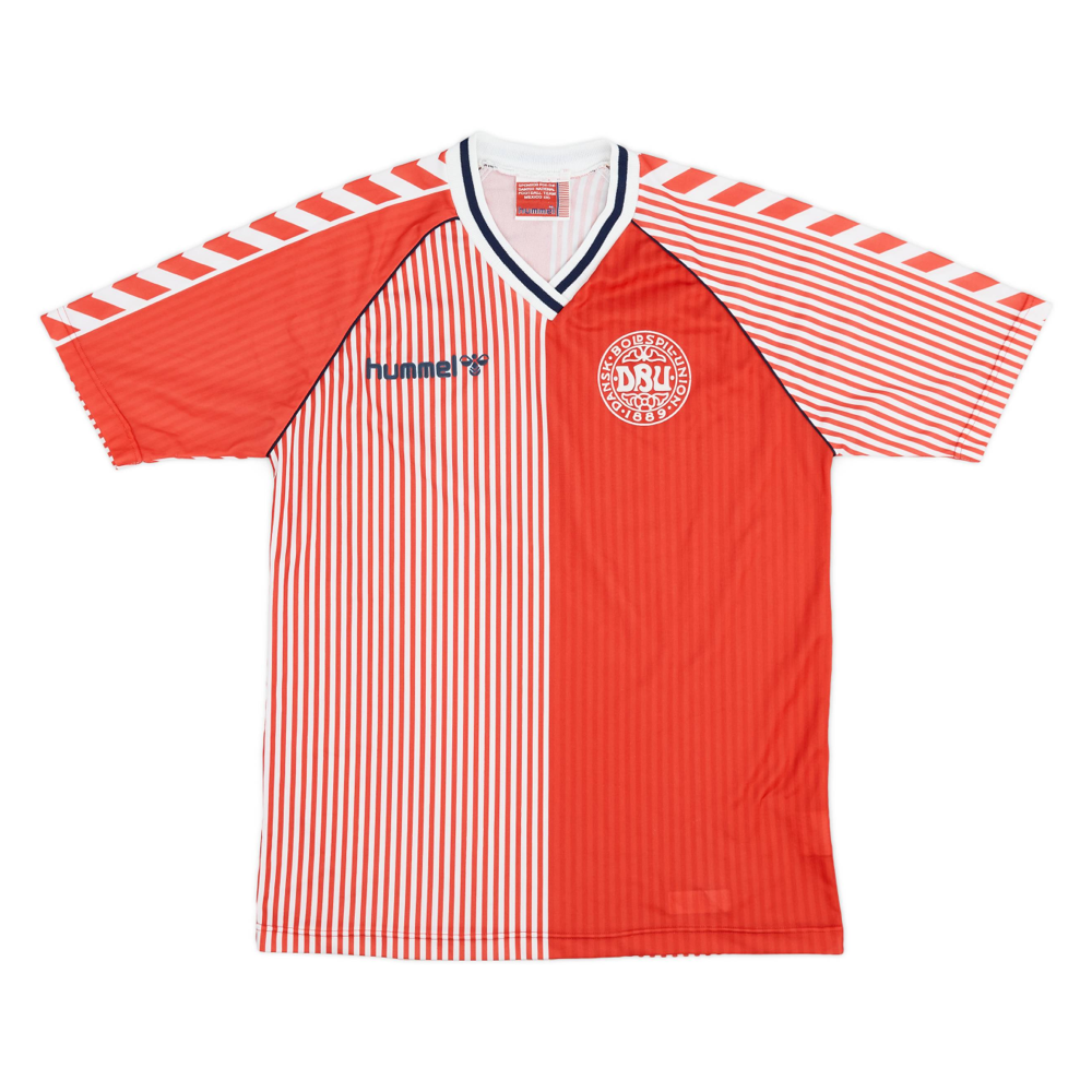 DENMARK HOME JERSEY 1986